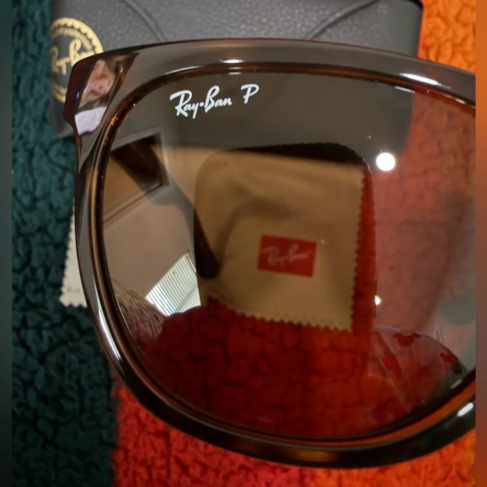 Ray-Ban RB4184 Polarized Sunglasses - Picture 8 of 8